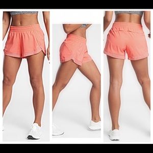 Athleta Mesh Racer Shorts